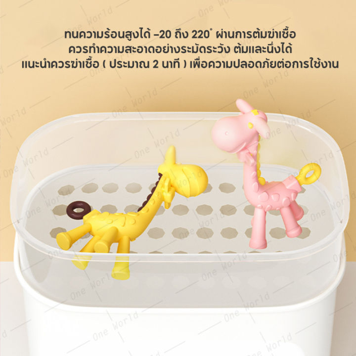 ยางกัดซิลิโคน-ยางกัด-ยางกัดเกาหลี-ยางกัดซิลิโคนผลไม้-teether-ยางกัดสำหรับเด็ก-ลดคันเหงือก-ยางกัดซิลิโคนนึ่งได้-ยางนวดฟัน-แปรงฟันเด็ก