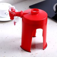 Creative Hand-pressed Cola Bottle Soda Beverage Dispenser Bottle Coke Upside Down Water Dispenser Machine Bar Party Gadget