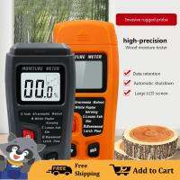 Hygrometer Testing LCD Display Wood Damp Measure Tool Professional Tree Density for Hardwood Flooring Cabinets Furniture