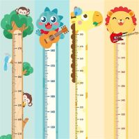 Forest Styles Cartoons Height Sticker Measure Recording For Kids Room Bedroom Height Meter Match Wall Stickers Decoration Animal Wall Stickers Decals