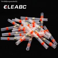 ▫◆☂ 50pcs Seal Heat Shrink Butt Wire Connectors Terminals AWG22-18 Red Solder Sleeve Waterproof