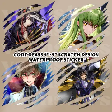 CODE GEASS x B-Side Label Sticker Lelouch Lamperouge Japanese