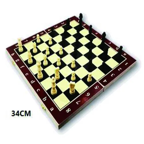HS.NO1 Folding Wooden Chess Board Pieces Set Board Game | Lazada PH