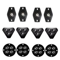 4Pcs Self Adhesive Wheels Universal Wheel Furniture Caster 1/2/3/4 Beads 360° Rotation Roller Mute Home Load-bearing Casters