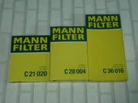 กรองอากาศ Benz C-Class Coupe C205 ( 2014 - ) ทุกรุ่นย่อย / Engine Air Filter Mann C36016 , C28004 , C21020