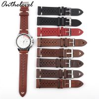 [COD] retro hand-rubbed porous breathable discoloration leather strap mechanical watch smart