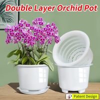 【hot】✲  Meshpot Orchid Pots With Holes Layers Garden Planters Decoration Supplies