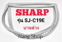 ขอบยางตู้เย็น SHARP รุ่น SJ-C19E (บานล่าง)