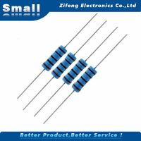 10pcs 3W Metal film resistor 1% 1R ~ 1M 1R 4.7R 10R 22R 33R 47R 1K 4.7K 10K 100K 1 4.7 10 22 33 47 4K7 ohm