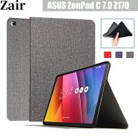 （Hoshi electron）สำหรับ Asus Zenpad C 7.0 Z170 PUCover กรณีสำหรับ Asus Zenpad C 7.0 Z170 Z170C Z170MG Z170CG FoldedStand แท็บเล็ตปก