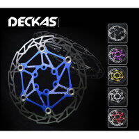 DECKAS Ultralight 82g CNC 6 Inch 160/180MM Disc Brake 6 Bolts Rotor MTB Mountain Bike Bicycle Float Rotor Parts 6 Colors-SDFU STORE