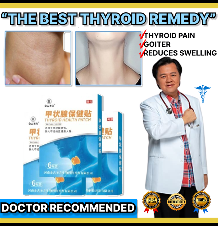 [BEST SELLING] Original and Authentic Thyroid health patch 6 stickers