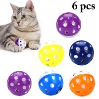 6pcs for Cats with Playing Chew Rattle Scratch Plastic Interactive Training Supplies