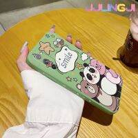 Jlingji เคสโทรศัพท์ปลอกสำหรับ Samsung S20 FE 4G S20 FE 5G เคสลายการ์ตูนรูปสัตว์ยิ้มแบบนิ่มแท้ขอบซิลิโคนน้ำเคสป้องกันกล้องเลนส์คลุมทั้งหมดเคสปกหลังกรอบเคสนิ่ม