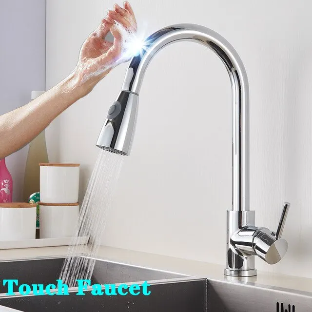 Touch Kitchen Faucets Of Mattel Black Pull Out Kitchen Sink Faucet 