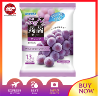 ORIHIRO Purunto Konnyaku Jelly Grape (20กรัม X 6) X 6ถุงใช้น้ำผลไม้18% โปรดเพลิดเพลินไปกับความอร่อยของน้ำผลไม้พร้อมกับเนื้อวุ้น Konnyaku.