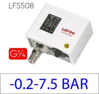 สวิตซ์ควบคุมแรงดันน้ำ ออโต้ปั้มน้ำ Low  Pressure Switch LEFOO รุ่น LF5508 (ของแท้ 100%) ขนาด 1/4” โลว์เพลสเชอร์ สวิตช์ (LEFOO Pressure Switch, 100% )