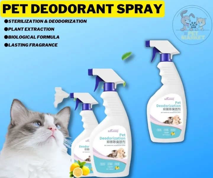 500ML Pet Deodorant Spray Biological Enzyme Spray Deodorizing for Cats