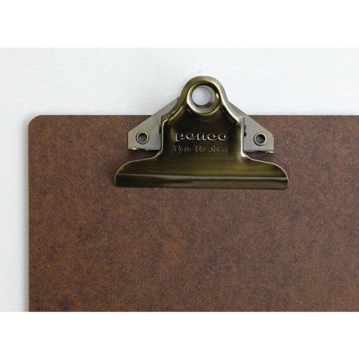 penco-clip-board-a4-bronze-คลิปบอร์ด-ขนาด-a4-คลิปสีบรอนซ์-แบรนด์-penco-จากประเทศญี่ปุ่น-hdp180-บริการเก็บเงินปลายทาง