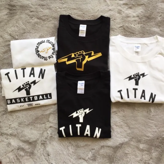 Titan T-shirt basketball 100% cotton♧