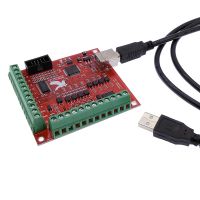 ℡✟ MACH3 100Khz 4-axis USB interface driver wiring board CNC 4-axis controller motion controller driver board