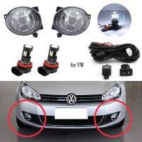 ไฟตัดหมอกไฟหน้าสำหรับ VW Jetta 6 MK6สำหรับกอล์ฟ6 MK6 LED ไฟตัดหมอกสำหรับแคดดี้ T Ouran Tiguan ไฟตัดหมอกปกย่างฝา