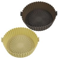 Silicone Air Fryer Liner,Air Fryer Accessories,Non-Stick Air Fryer Liners Mats,for Cake Baking Pans,Air Fryer Basket