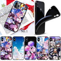 57TEE Re Zero  Ram Rem อ่อนนุ่ม High Quality ซิลิโคน TPU Phone เคสโทรศัพท์ ปก หรับ iPhone 7 8 11 12 13 14 Pro XS Max SE X XR Plus SE