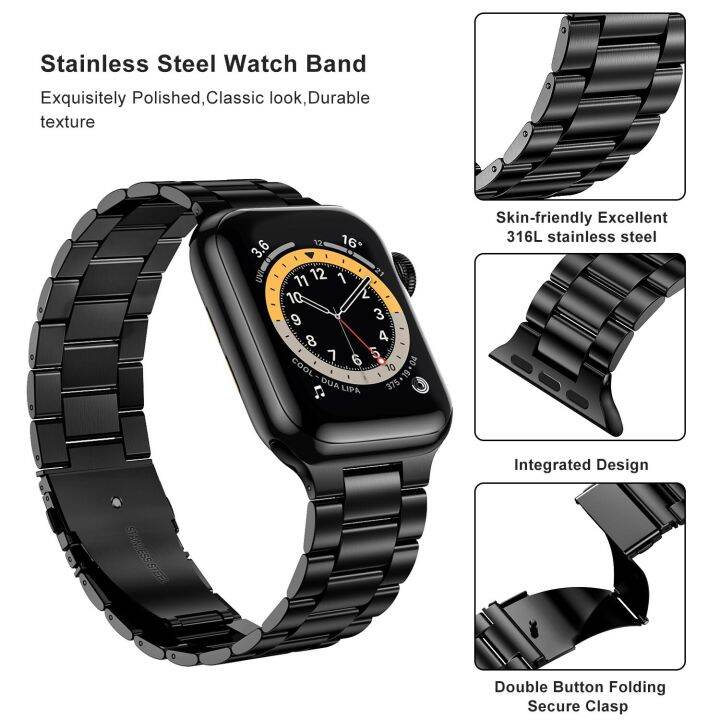 stainless-steel-strap-for-apple-watch-ultra-band-49mm-smart-watch-metal-bracelet-iwatch-7-6-5-4-3-se-8-45mm-41mm-38mm-40mm-44mm-straps