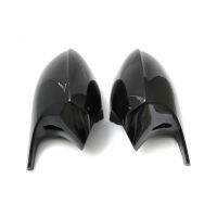 Rea rview Mirror Covers Caps for Bmw E81 E82 E87 ,116i 118i 120i E88 E90 E91 E92 E93 Carbon Fiber Gloss Black