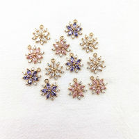 New Arrival! 18x15mm 50pcs Cubic Zirconia Flower Charm For Handmade Necklace Earring Parts DIY Accessories,Jewelry Findings