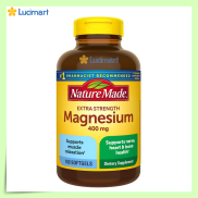 HCMViên nang mềm Nature Made Extra Strength Magnesium 400 mg 180 viên hạn