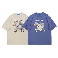 เสื้อยืด “Cat relaxing ” Oversize T-Shirt [DM569]