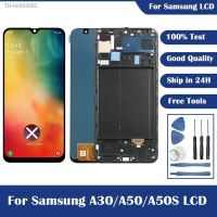 ►☾▣ AAA Quality LCD For Samsung Galaxy A50 A50S A30 LCD Display Touch Screen Digitizer Assembly Frame Free Shipping