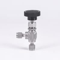 Bulkhead Fit 6mm 1/8" 1/4" OD Tube Compression Angle Needle Valve Crane Elbow Forged 316 Stainless