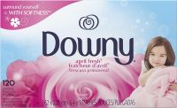 (ยกกล่อง)  Downy April Fresh แผ่นอบผ้า แผ่นน้ำยาปรับผ้านุ่ม แผ่นน้ำหอม ลดกลิ่นอับ ลดรอยยับ สำหรับเครื่องอบผ้า นำเข้าจาก USA