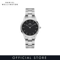 Daniel Wellington Iconic Link 28/32/36mm Silver Black / Watch for women / Watch for men / DW official นาฬิกา ผู้หญิง นาฬิกา ข้อมือผญ