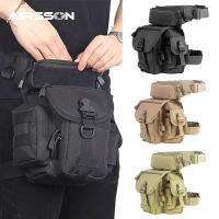 Tactical Drop Leg Bag 1000D Nylon Molle Military Belt Waist Pack Men Fanny Pack Outdoor Hunting Camping Waterproof EDC Pouch