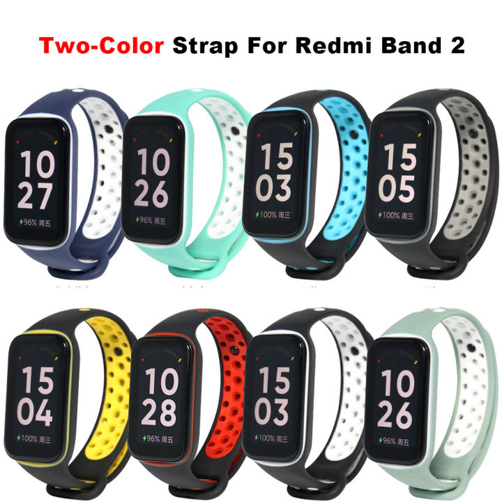 สาย-for-xiaomi-redmi-band-2-สายนาฬิกาซิลิโคนอ่อนนุ่มสายสำรอง-สาย-อุปกรณ์เสริมสมาร์ทวอ-for-redmi-smart-band-2-สายนาฬิกา