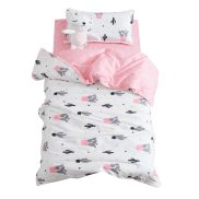 3pcs công chúa bông nôi Khăn trải giường Kit hoạt hình cho bé bộ đồ giường