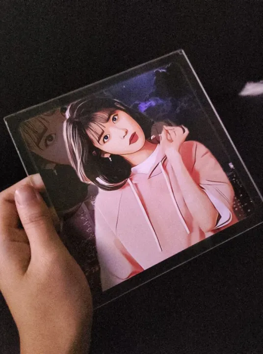 Customized Clear Photo Frame Free Editing Like the Sample Photo / Not