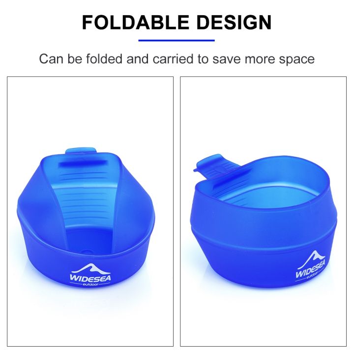 widesea-250ml-outdoor-foldable-bowl-sport-cup-camping-portable-tableware-ultralight-cycling-hiking-picnic-backpack-supplies