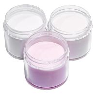 【CC】 3Colors 1 pc for Nails Polymer Tips Builder Pink Powders LIQUID