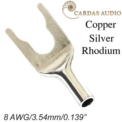 หัว Cardas CCS 8AWG (P35.70) Copper / Silver / Rhodium ของแท้ศูนย์ แบ่งขายราคาต่อ1หัว / ร้าน All Cable