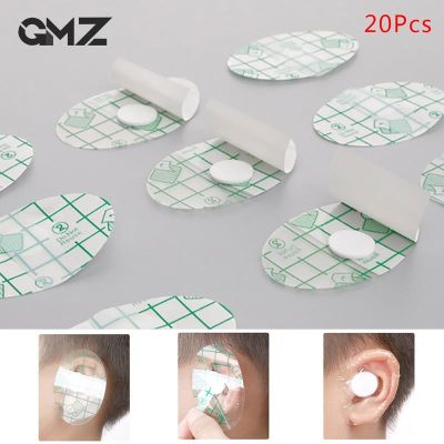 【YF】 20 Pcs Swimming Ear Protector Waterproof Patch Salon Hairdressing Dye Shield Protection Shower Cover Disposable Earmuffs