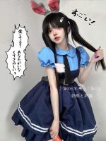 Milk Bear and Cat: Judy Rabbit COS Costume Anime Maid Uniform Lolita Dress Halloween Character