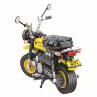 Winner 7071 402PCS Motor Set Series Mini Yellow Motorcycle Building Blocks Bricks Assembly Motorbike Model Kit Educational Toys