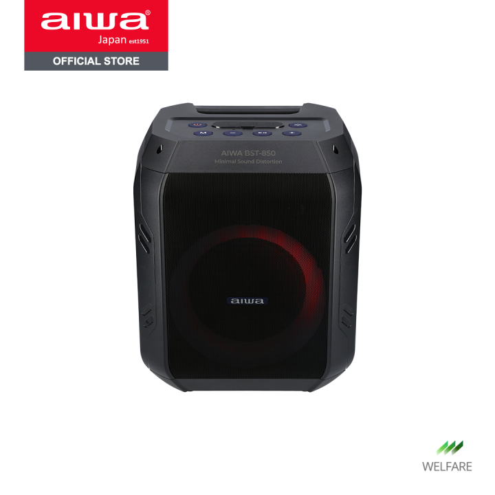 ผ่อน-0-aiwa-bst-850-bluetooth-speaker-ลำโพงบลูทูธพกพา