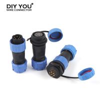 5 Set SP17 IP68 Waterproof Aviation Connector Nut/Butt Soldering Type Plug Socket Male Female Suit outdoor Wire Cable Connection Power Points  Switche