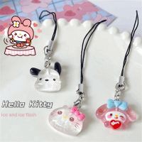 1 Piece Pendant Phone Charms Cute Cartoon Keychains Lanyard Mobile Phone Straps for Keys Smartphone Strap Hanging Accessories